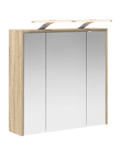 Mobiletto per specchio da bagno Rovere Sonoma 2