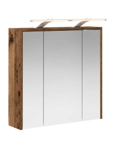 Mobiletto per specchio da bagno Legno vecchio 2