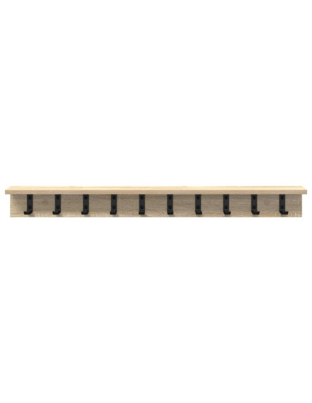 Appendiabiti a muro Rovere Sonoma 100 x 10,5 x 10,5 cm