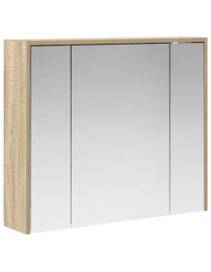 Mobiletto per specchio da bagno Rovere Sonoma 2