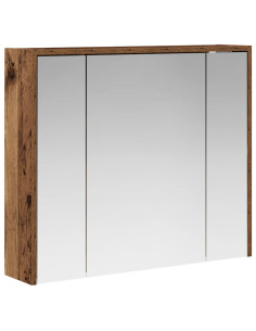 Mobiletto per specchio da bagno Legno vecchio 2