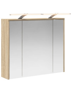 Mobiletto per specchio da bagno Rovere Sonoma 2