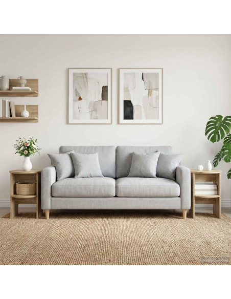 Mobile laterale 2 pcs Rovere Sonoma Ø40 x 50 cm
