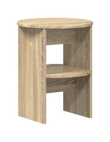Mobile laterale 2 pcs Rovere Sonoma Ø40 x 50 cm