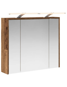 Mobiletto per specchio da bagno Legno vecchio 2
