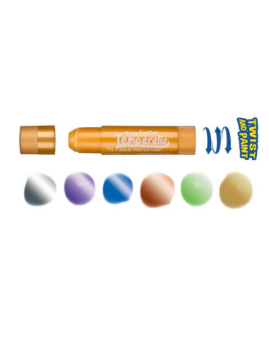 CONF6 TEMPERA  IN STICK -  METALLIC