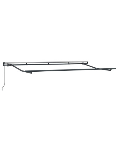 Tenda Retrattile Marrone 400 x 200 cm Tessuto