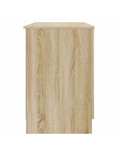 Scrivania Rovere Sonoma 142,5 x 50 x 75 cm Legno ingegnerizzato