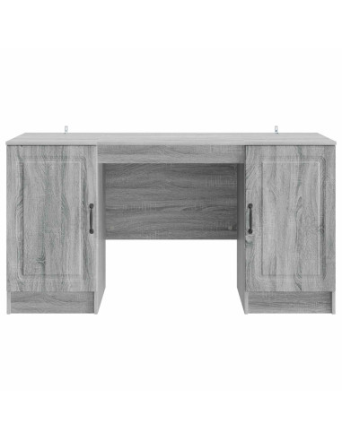 Scrivania Grigio Sonoma 142,5 x 50 x 75 cm Legno ingegnerizzato