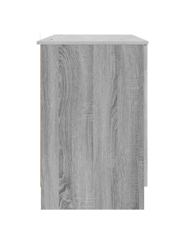 Scrivania Grigio Sonoma 142,5 x 50 x 75 cm Legno ingegnerizzato
