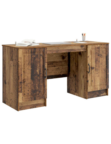 Scrivania Legno antico 142,5 x 50 x 75 cm Legno ingegnerizzato