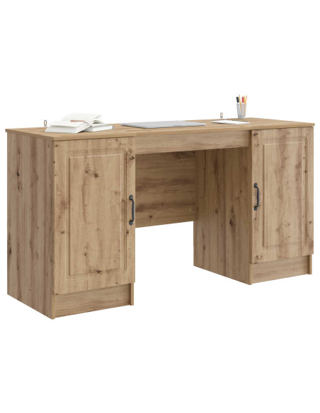 Scrivania con lo scaffale Rovere Artigianale 142,5 x 50 x 75 cm