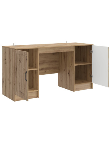 Scrivania con lo scaffale Rovere Artigianale 142,5 x 50 x 75 cm