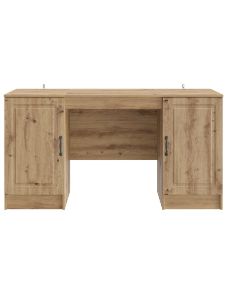 Scrivania con lo scaffale Rovere Artigianale 142,5 x 50 x 75 cm