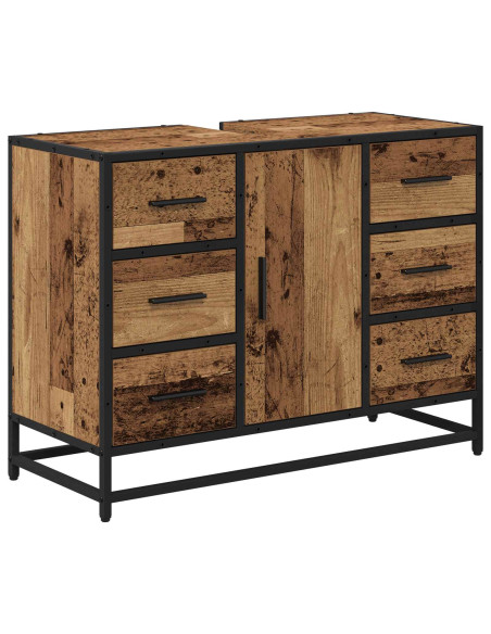 Mobile da Bagno Legno vecchio 80 x 33 x 60 cm Legno multistrato
