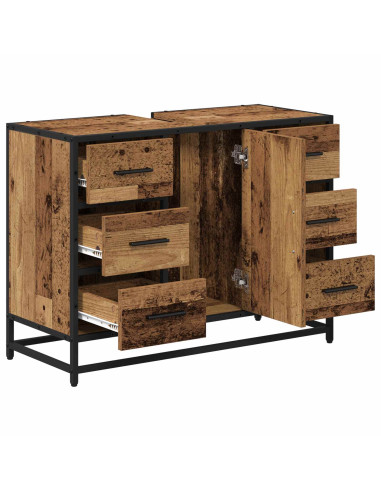 Mobile da Bagno Legno vecchio 80 x 33 x 60 cm Legno multistrato