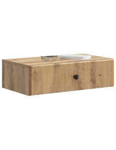 Tavolino da Parete Laterale Rovere Artigianale 2