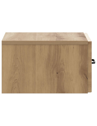 Tavolino da Parete Laterale Rovere Artigianale