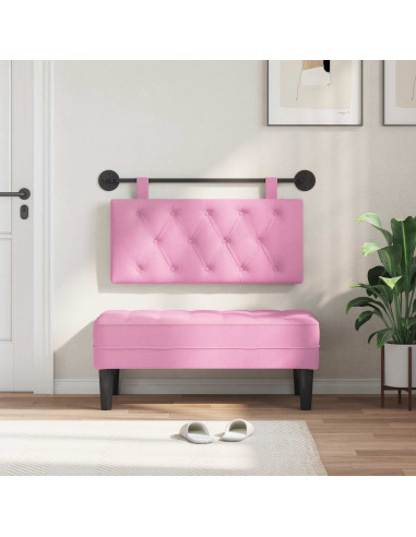 Testiera sospesa Rosa Tessuto