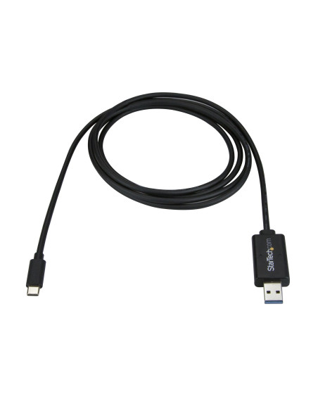 StarTech.com Cavo Trasferimento Dati per Mac e Windows - USB-C a USB-A da 2m