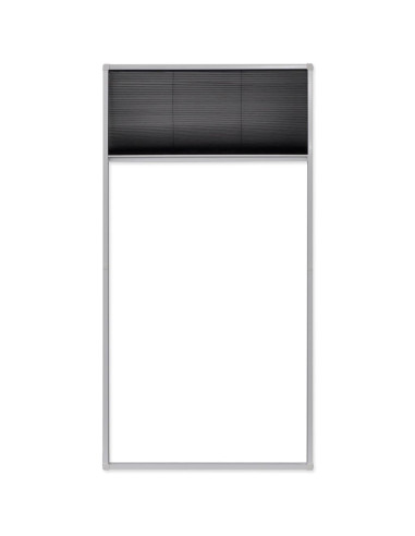 Tenda Antiinsetti Plissettata da Finestra 80 x 160 cm