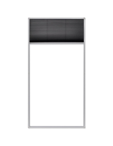 Tenda Antiinsetti Plissettata da Finestra 80 x 160 cm