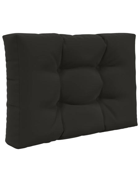Cuscino per divano da esterno 2 pcs Nero Poliestere