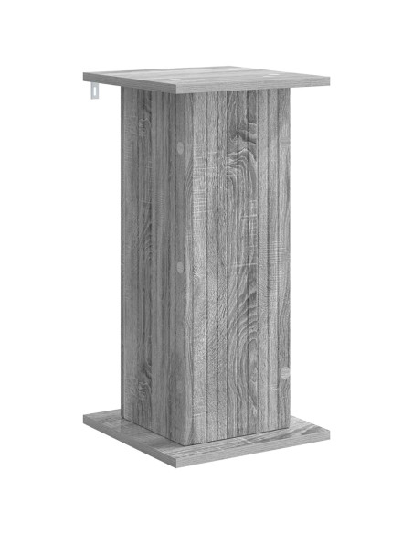 Supporto per piante 2 pcs Grigio Sonoma 30,5 x 30 x 60,5 cm