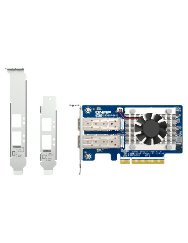 QNAP QXG-25G2SF-E810 scheda di rete e adattatore Interno Fibra 25000 Mbit/s