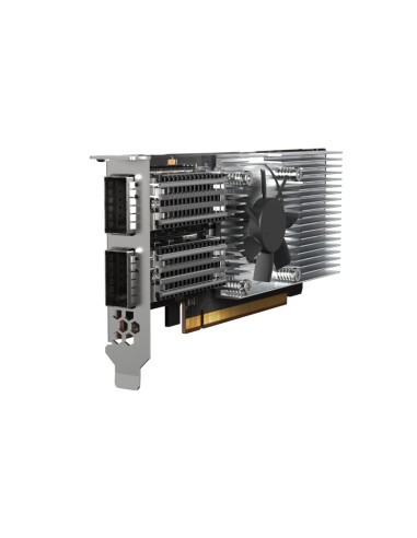 QNAP QXG-100G2SF-E810 scheda di rete e adattatore Interno Fibra 100000 Mbit/s