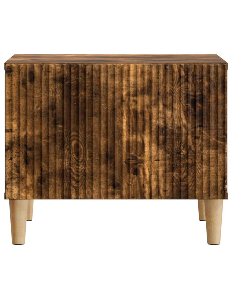 Tavolino da salotto con cassetto Rovere Fumo 49 x 50 x 40 cm