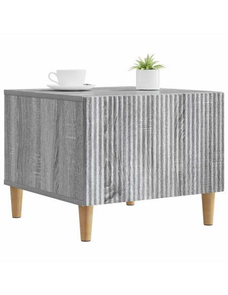 Tavolino da salotto con cassetto Grigio Sonoma 49 x 50 x 40 cm