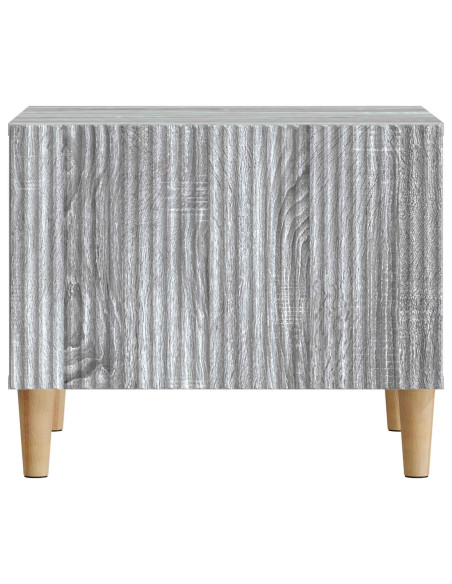 Tavolino da salotto con cassetto Grigio Sonoma 49 x 50 x 40 cm