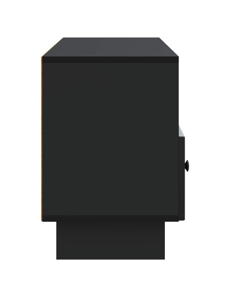 Mobile TV Nero 102 x 34,5 x 50 cm Legno ingegnerizzato