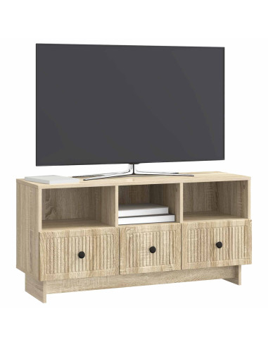 Mobile TV Rovere Sonoma 102 x 34,5 x 50 cm Legno ingegnerizzato