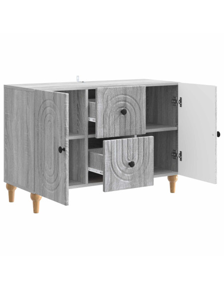 Mobile TV Grigio Sonoma 89 x 34,5 x 60 cm Legno ingegnerizzato