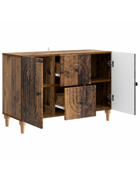 Mobile TV Legno antico 89 x 34,5 x 60 cm Legno ingegnerizzato