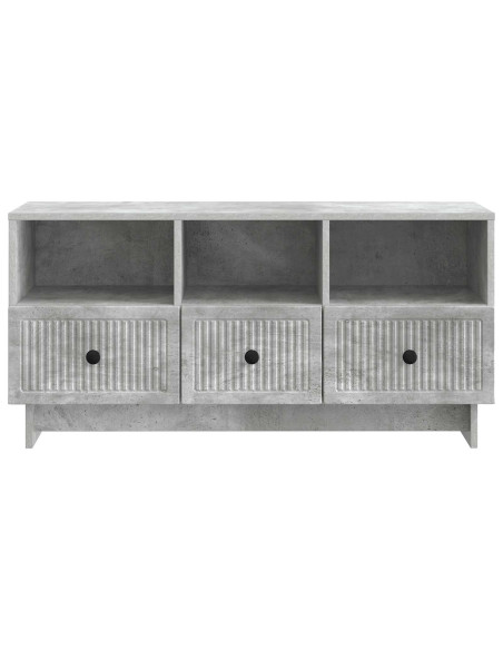 Mobile TV con cassetto Grigio Cemento 102 x 34,5 x 50 cm