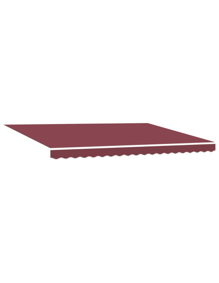 Tettuccio Elettrico Retrattile Borgogna 4,5 × 3,5 m