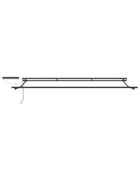 Tettuccio Elettrico Retrattile Borgogna 4,5 × 3,5 m