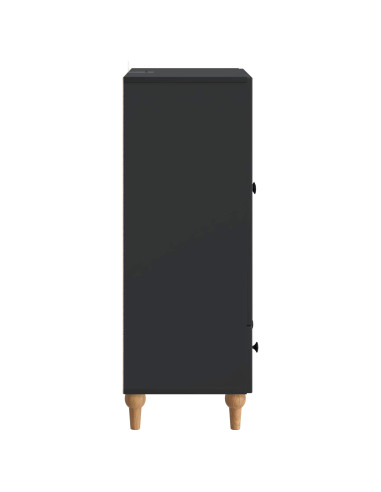 Credenza Nero 66 x 34,5 x 95 cm Legno ingegnerizzato