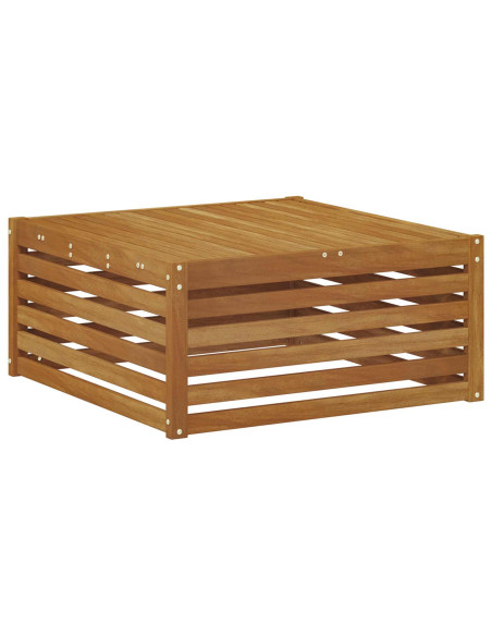 Set di divani da esterno con cuscino 7 pcs Naturale e Antracite
