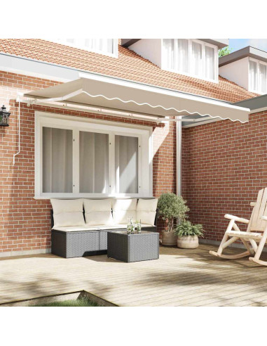 Telo di ricambio per tenda da sole Beige 235 x 195 cm