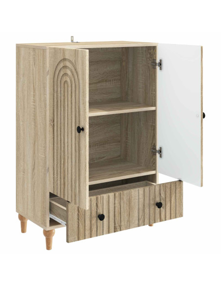 Credenza Rovere Sonoma 66 x 34,5 x 95 cm Legno ingegnerizzato