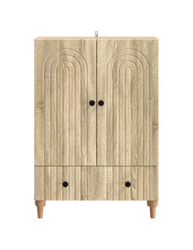 Credenza Rovere Sonoma 66 x 34,5 x 95 cm Legno ingegnerizzato