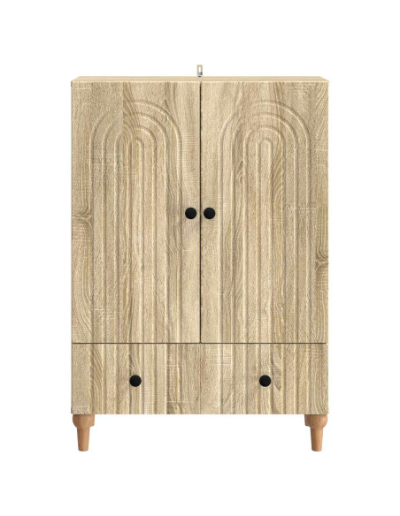 Credenza Rovere Sonoma 66 x 34,5 x 95 cm Legno ingegnerizzato