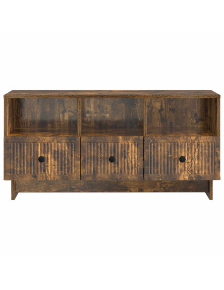 Mobile TV Rovere Fumo 102 x 34,5 x 50 cm Legno ingegnerizzato