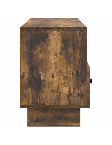Mobile TV Rovere Fumo 102 x 34,5 x 50 cm Legno ingegnerizzato