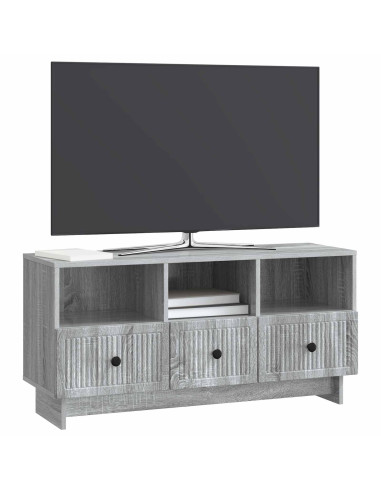 Mobile TV Grigio Sonoma 102 x 34,5 x 50 cm Legno ingegnerizzato