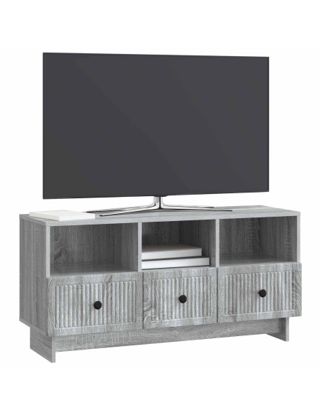 Mobile TV Grigio Sonoma 102 x 34,5 x 50 cm Legno ingegnerizzato